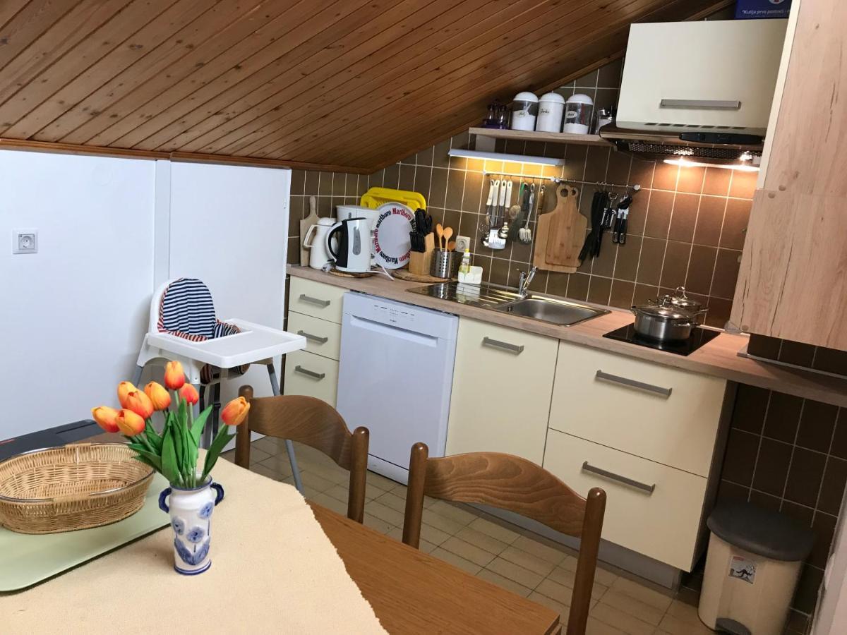 Family Apartments Vesna- 100 M Beach -Center Цриквениця Екстер'єр фото